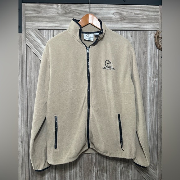 Ducks Unlimited Fleece Zip Up Jacket - Picture 1 of 4